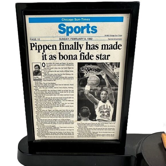 VTG 1992 Scottie Pippen Chicago Bulls Headline Collection Starting Lineup Figure - Picture 2 of 7